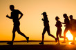 jogging