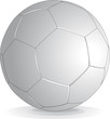 White soccer ball White soccer ball