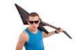 guitar on shoulder guitar on shoulder