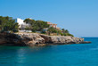 Porto Cristo headland and Mediterranean Sea, Majorca, Spain