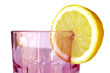 Lemon and glass