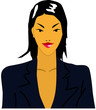 office girl