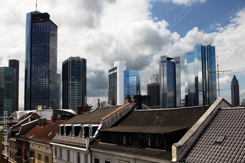 Photo: Frankfurt/Main, old vs. new 01 Frankfurt/Main, old vs. new 01