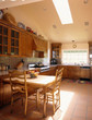 Traditional Kitchen with Built-in Table