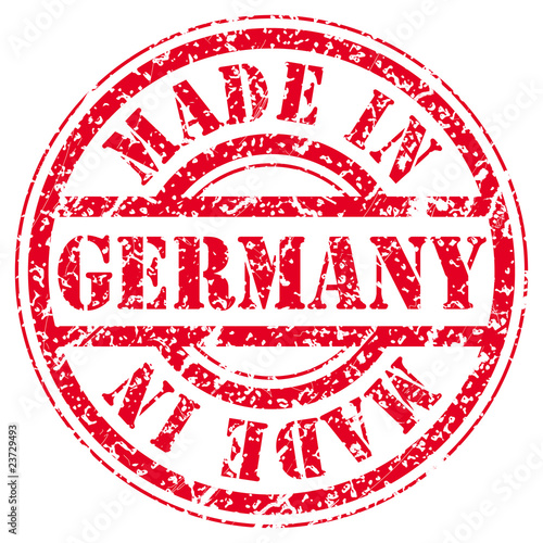 Illustration: Made in Germany Stempel Made in Germany Stempel