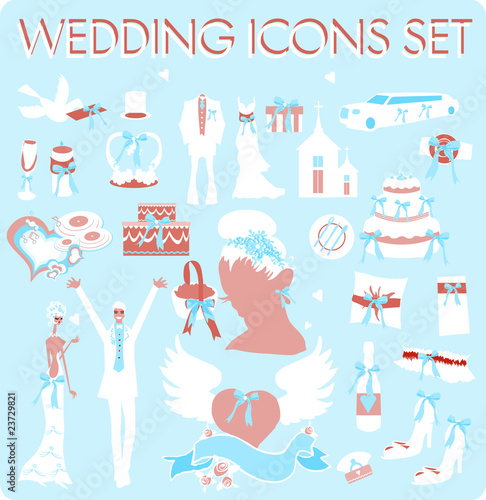 How to design wedding icons