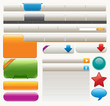 Vector Website Design Elements