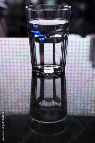 Photo: tall glass of water on the counter tall glass of water on the counter