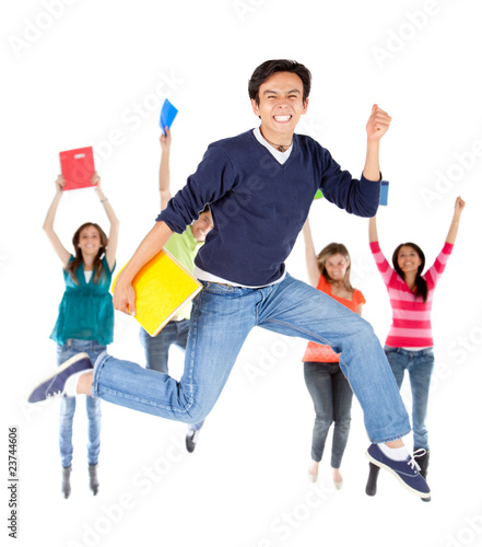 Photo: Happy students Happy students
