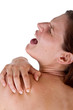Hurting neck and shoulder