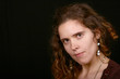 young beautiful woman portrait