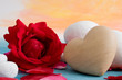 Rose und Herz