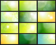 Business cards set
