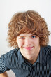 Portrait of a handsome young man with a beautiful smile. Portrait of a handsome young man with a beautiful smile.