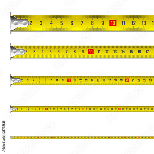 Vector: Exact tape measure. Vector. Exact tape measure. Vector.