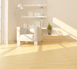 modern study,3D rendering
