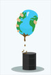 Squeezng oil of Earth