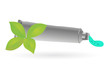 tooth cream tube mint flavor
