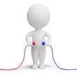 3d small people - connection