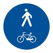 Obligation road sign