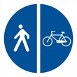 Obligation road sign