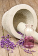 Mortar with lavender