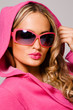 Portrait of a fashionable woman
