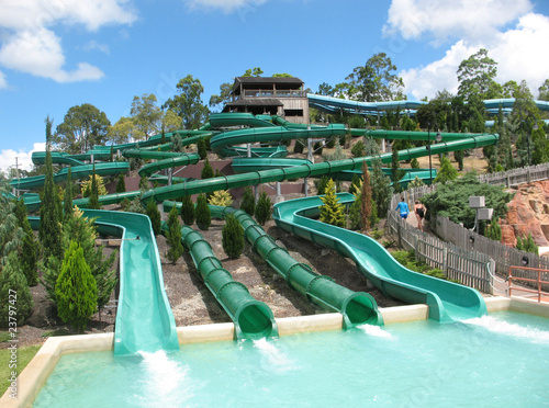 Photo: water slide water slide