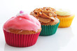 Trio cupcakes