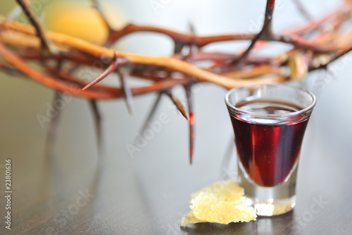 Photo: Taking Communion Taking Communion