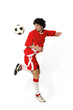 Boy with soccer ball, Footballer