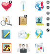 Vector social media icons set. Part 1