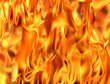 an image of an orange fire flame
