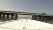 Boating Point of View under a drawbridge Boating Point of View under a drawbridge