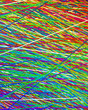 Multicolored rope background.