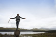 Fisherman enjoying fresh air