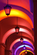 Beautiful lamps in Town hall, Lviv Beautiful lamps in Town hall, Lviv