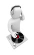 DJ scratched