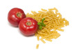 pasta and tomatoes