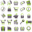 shopping Green Icons