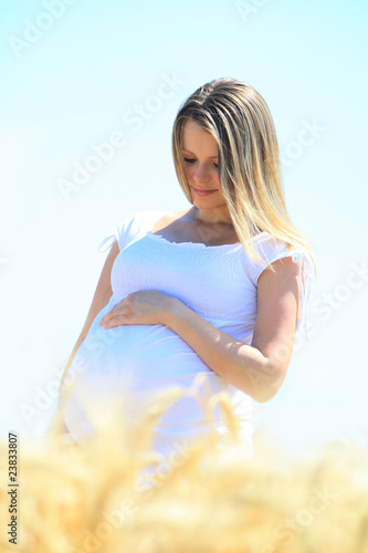 Photo: Schwangere Frau Schwangere Frau
