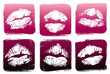 Set of lips