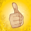 Vektor: Thumb Up Gesture Thumb Up Gesture