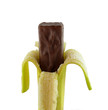 Banana with candy bar inside