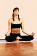 woman in yoga pose