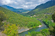 The River Orb in the Herault region of France The River Orb in the Herault region of France