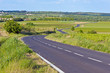 Open road in France Open road in France