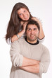 Fun teen couple