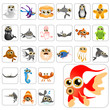 cartoon animals big set 1