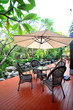 relax in garden relax in garden